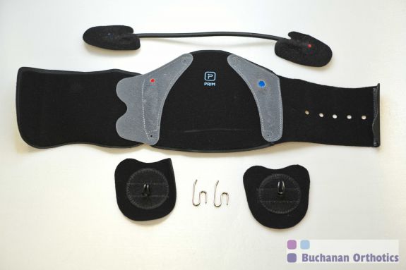 Items inside Airmed textile foot drop orthosis box