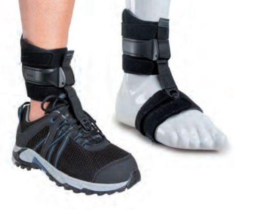 Rebound foot up with shoe and with foot wrap