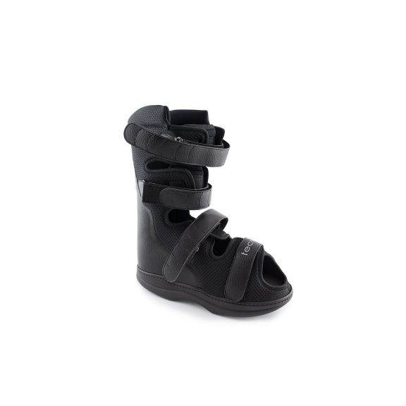 Technica Diab walker boot with rocker sole, open front, ankle support