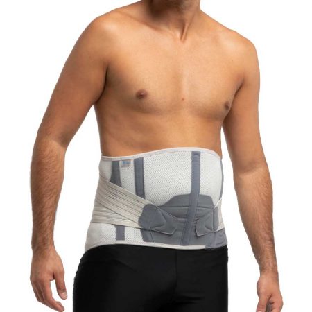 Pendulous front abdominal support